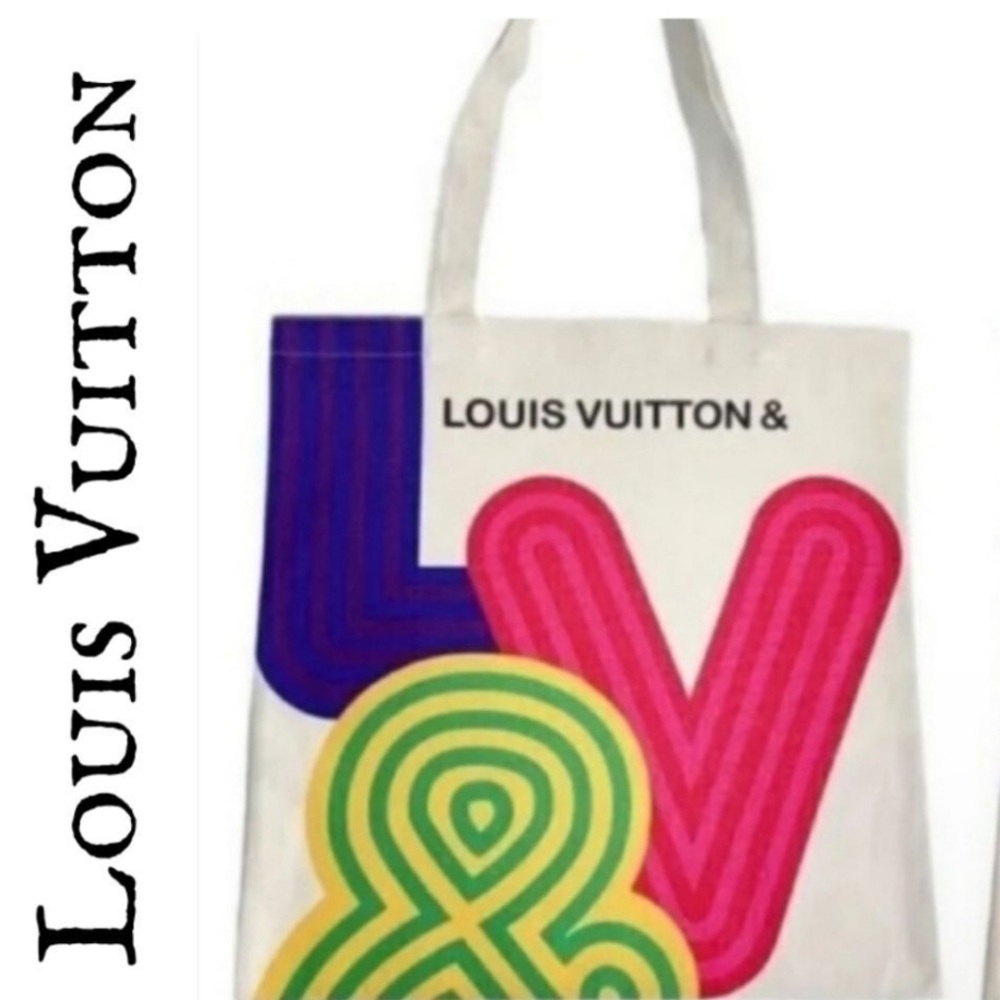NWT Louis Vuitton Collab Exhibition City Tote Canvas Limited Edition - Picture 2 of 16